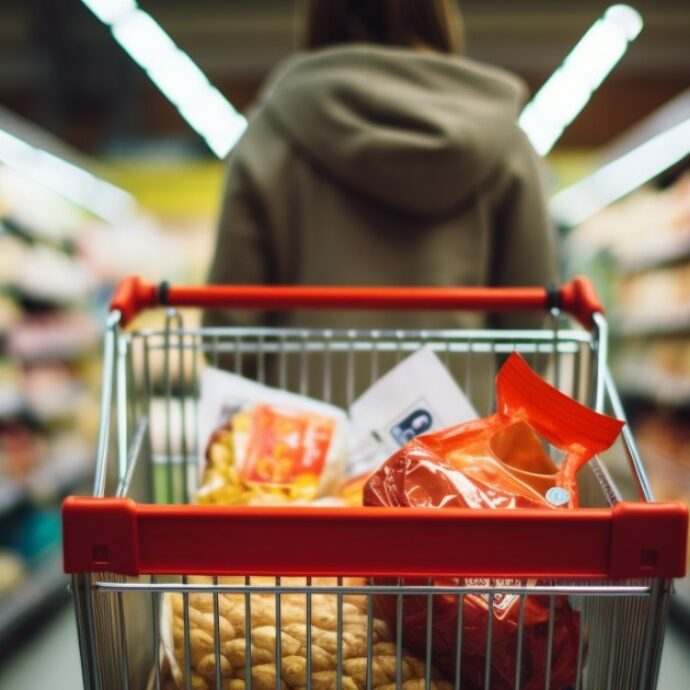 Coppia usa la “tecnica dello scontrino” per derubare 700 euro di spesa all’Esselunga: fermata dalla polizia