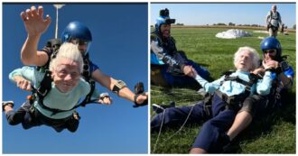 Copertina di Si lancia col paracadute a 104 anni: “Tutto quello che ho fatto è stato invecchiare”