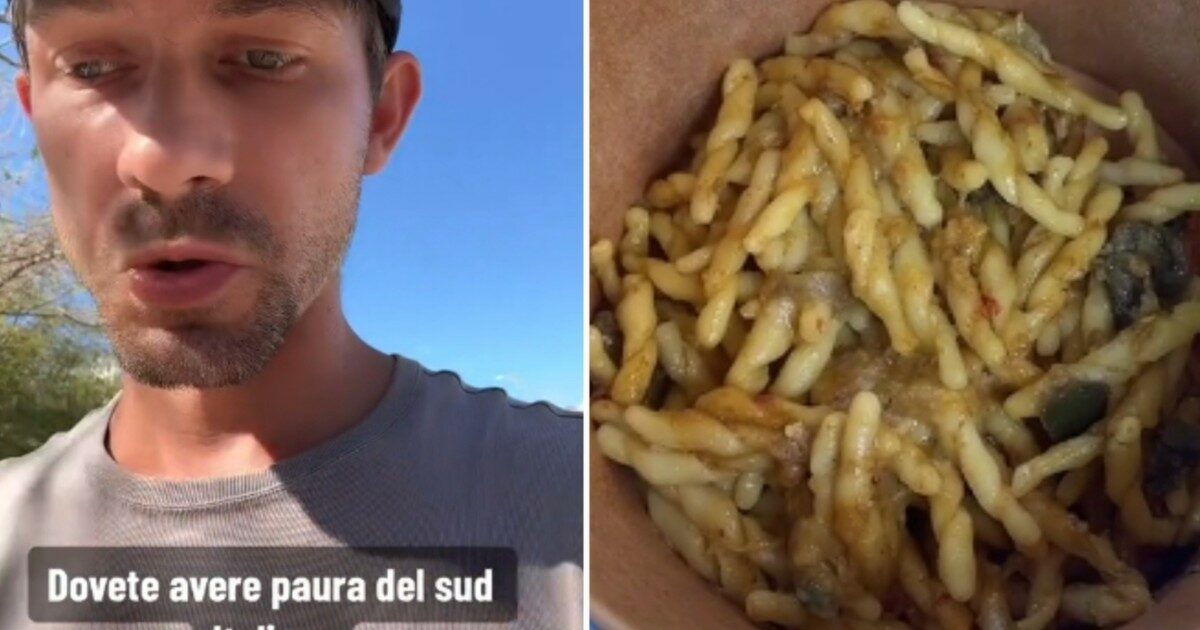 “Non venite in Puglia, è pericoloso: la gente ti offre da mangiare”: il video del tiktoker a Polignano a Mare è virale