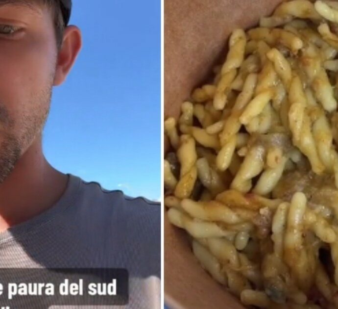 “Non venite in Puglia, è pericoloso: la gente ti offre da mangiare”: il video del tiktoker a Polignano a Mare è virale