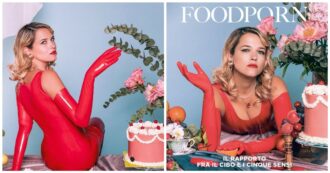 Copertina di Foodporn, il nuovo libro di Francesca Barra sul legame tra il cibo e i cinque sensi: “Claudio Santamaria l’ho sposato perché si è rivelato così come mangiava”
