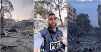 Copertina di Gaza, la notte in bianco sotto i missili israeliani e il risveglio nella “città fantasma”: sui social la cronaca in tempo reale del fotografo palestinese
