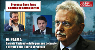 Copertina di Processo Open Arms a Salvini, il garante dei detenuti Palma: “Segnalai situazione degradante dei migranti. Solo Conte mi rispose, Viminale no”