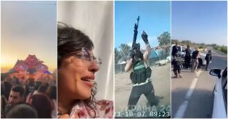Copertina di Dai balli al massacro di Hamas: l’inferno del rave visto con gli occhi dei giovani in fuga