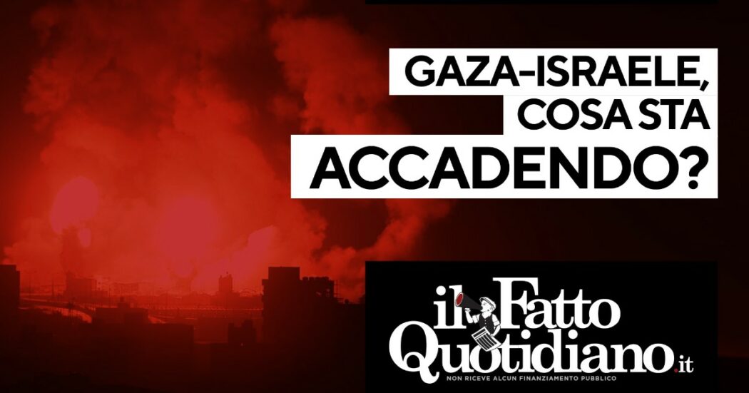 Gaza-Israele, cosa sta accadendo? Segui la diretta con Peter Gomez