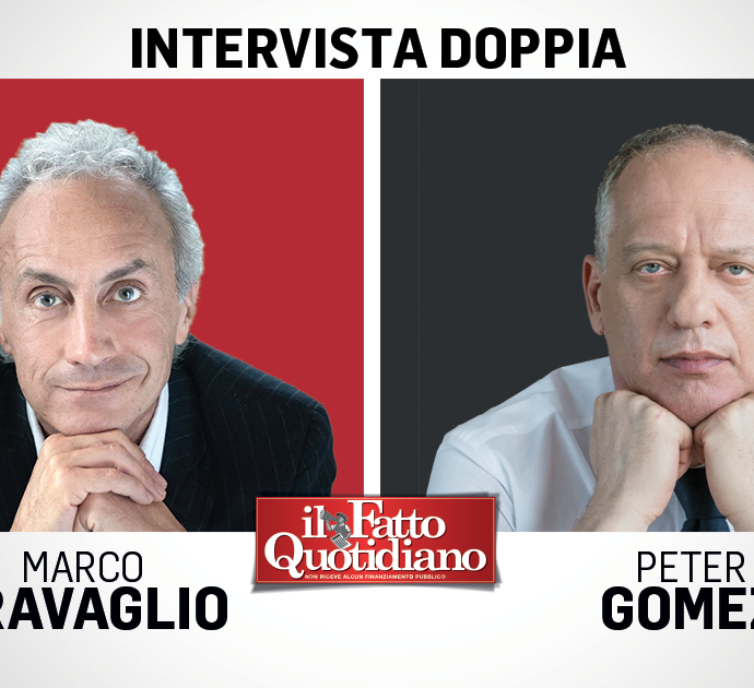 Gomez & Travaglio, l’intervista doppia: i due direttori rispondono