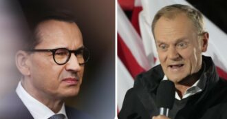 Copertina di Elezioni in Polonia, sfida Morawiecki-Tusk: in gioco due visioni opposte su migranti e armi all’Ucraina