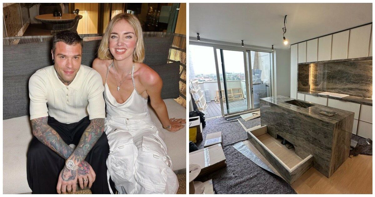 Fedez e Chiara Ferragni insieme ai figli nella casa nuova: “E’ quasi pronta” – FOTO