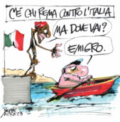 Copertina di La vignetta di Mora