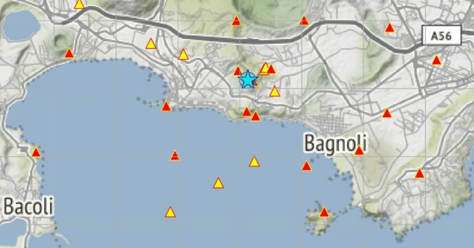 Scossa di terremoto in zona Campi Flegrei: magnitudo 3.6, avvertita anche a Napoli