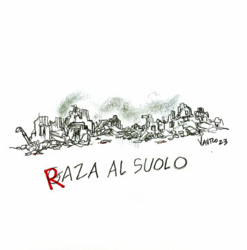 Copertina di La vignetta di Vauro