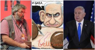 Copertina di Licenziato dal Guardian per una vignetta su Netanyahu: “Falso sospetto di antisemitismo”. Il giornale: “E’ solo scaduto il contratto”