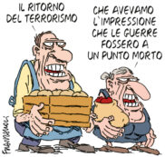 Copertina di La vignetta di Franzaroli