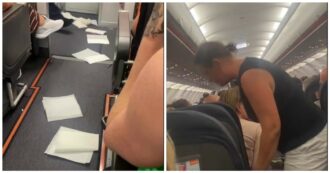 Copertina di “Qualcuno ha defecato sul pavimento del bagno”: EasyJet costretta a cancellare il volo per Londra, la rabbia dei passeggeri a bordo