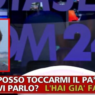 Copertina di Giambruno nella polvere, e Meloni ci guadagna: il Fatto di domani 21 ottobre