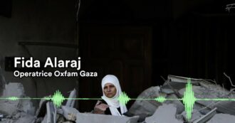 Copertina di “A Gaza serve carburante per gli ospedali, per azionare i pozzi d’acqua e le ambulanze”, la testimonianza dell’operatrice di Oxfam