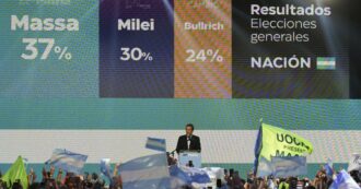 Copertina di L’Argentina smentisce i sondaggi. L’ascesa di Milei “arginata” da proposte troppo estreme (e vicine a Trump)