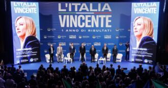 Copertina di Con chi ce l’ha Meloni che buca la festa di compleanno: l’opposizione o Mediaset?