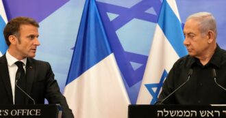 Copertina di Gaza, Macron spinge l’Europa in guerra: “Proporrò una coalizione come quella anti-Isis”. Cresce il rischio di un conflitto allargato