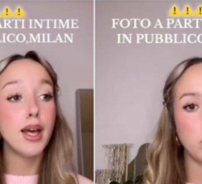 “Un ragazzo mi ha fotografato le parti intime all’uscita dalla metro a Milano”: la denuncia della tiktoker