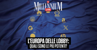 Copertina di L’Europa delle lobby: quali sono le più potenti? Alle 15 Millennium Live con Maria Maggiore