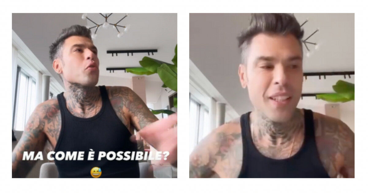 Fedez incredulo: “Quel pirla di Fiorello ha fatto finto che fossi io al telefono con lui ma è uno che parla come me, non per imitarmi”. Poi: “Giornalisti, smentite?”