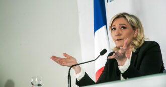 Copertina di Marine Le Pen rinviata a giudizio per appropriazione indebita di fondi pubblici Ue