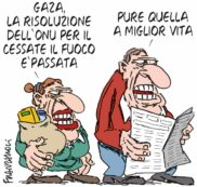 Copertina di La vignetta di Franzaroli