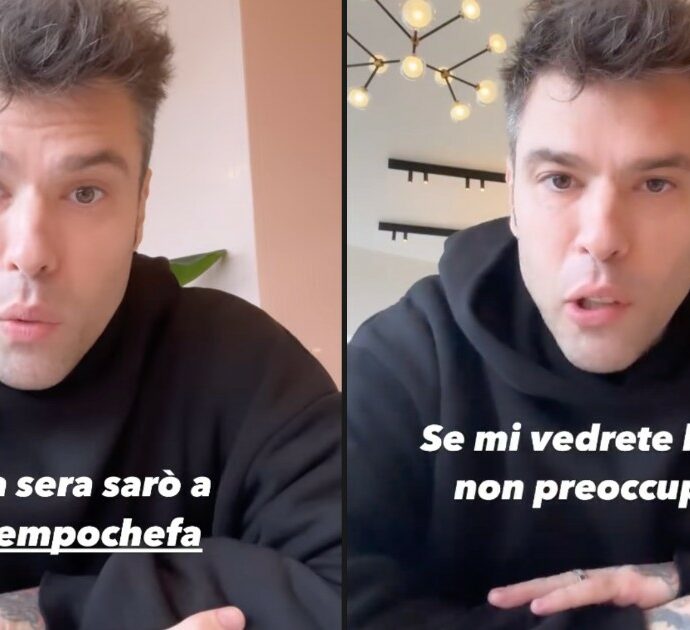 Fedez: “Stasera a ‘Che tempo che fa’ dirò cose di cui non ho mai parlato in pubblico. Non preoccupatevi se balbetterò, succede con certi argomenti”