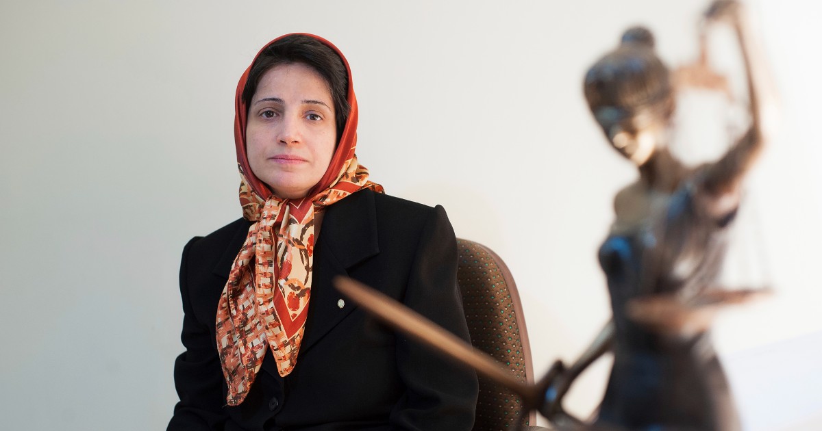 La activista iraní Nasrin Sotoudeh fue golpeada y arrestada durante el funeral de Armita Giravand, de 16 años: ‘No llevaba hiyab’