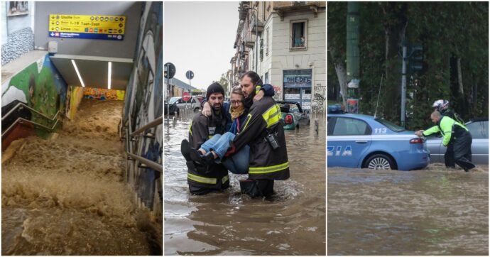 Clima, bufera a Milano: esonda il Seveso, trasporti in tilt. Rissa Comune-Regione dopo i disagi. Lago di Como vicino a straripare