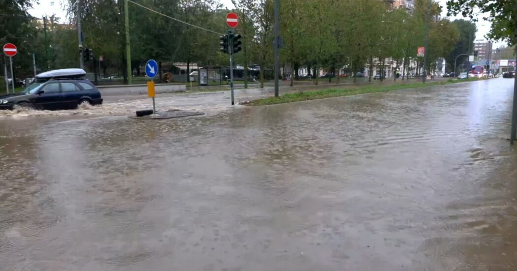 Storm in Milan, the Seveso floods: flooding and roads closed between ...