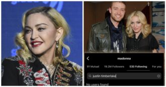 Copertina di Justin Timberlake sempre più solo: Madonna gli toglie il follow su Instagram dopo le rivelazioni di Britney Spears sull’aborto