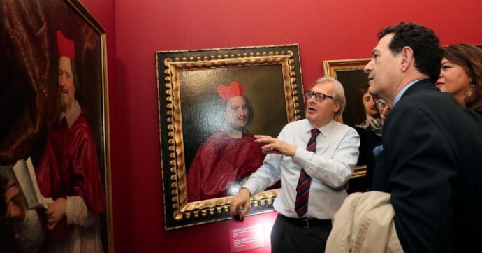 A Sgarbi 1.500€ per valutare quadri: “Nessuna risposta, mai visto fatture…”