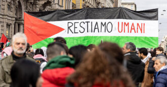 Copertina di Manifestazioni per Gaza da Roma a Firenze. Milano divisa tra pro-Palestina e la piazza di Salvini