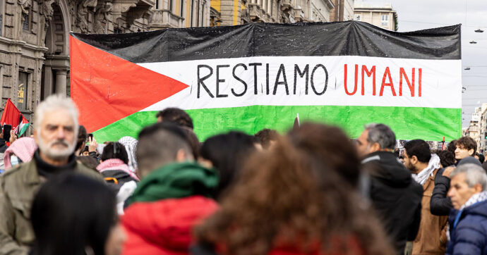 Manifestazioni per Gaza da Roma a Firenze. Milano divisa tra pro-Palestina e la piazza di Salvini