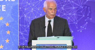 Copertina di Borrell: “La guerra a Gaza è un fallimento politico e morale collettivo, manca la volontà di risolvere il problema israelo-palestinese”