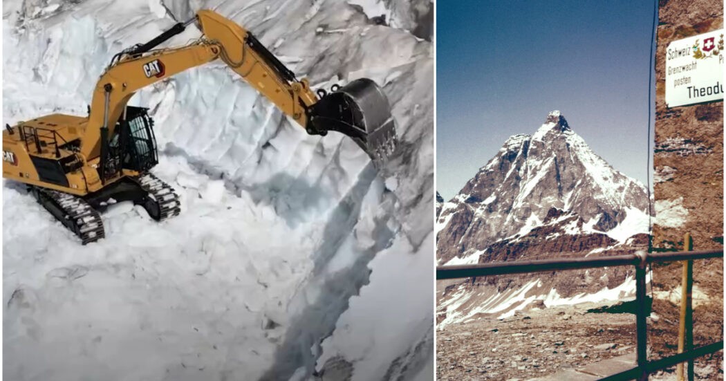 Ruspe a 3mila metri per spaccare il ghiacciaio, la Svizzera ferma i lavori ma le gare di sci a Zermatt-Cervinia si faranno. Indagano i pm di Aosta