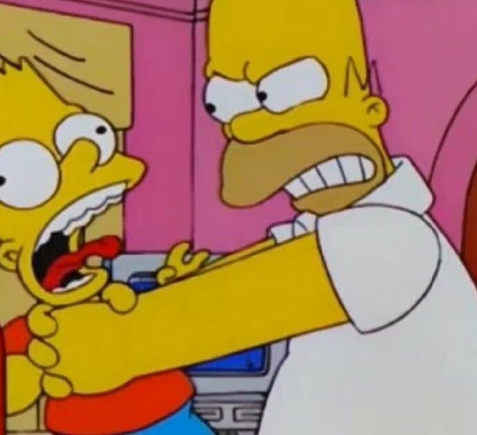 Homer non strozzerà più Bart: l’autocensura colpisce (anche) i Simpsons