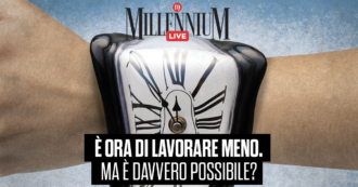 Copertina di Millennium Live, è ora di lavorare meno: ma è davvero possibile? La diretta con Cannavò, Rotunno e Portanova
