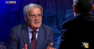 Copertina di Accordo Italia-Albania, Prodi a La7: “Migranti non c’entrano niente. Meloni non riesce a far nulla sulle tasse e così fa questa commedia”