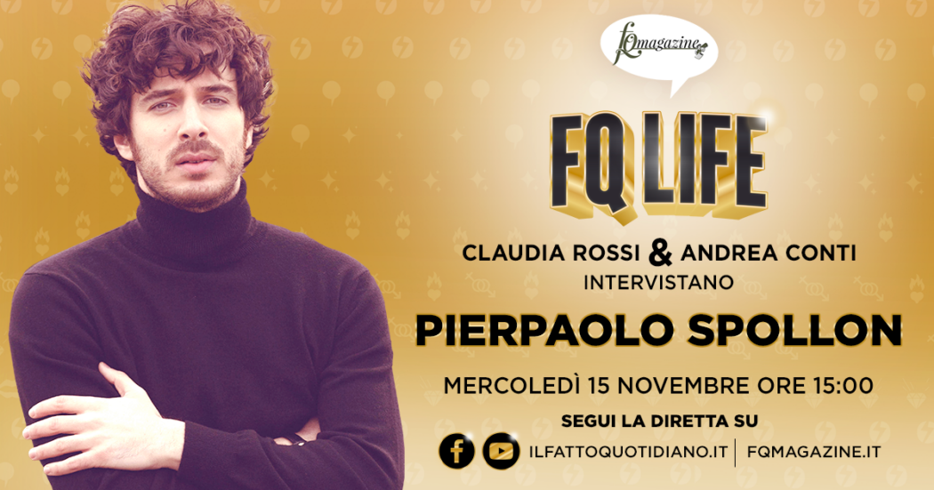 Pierpaolo Spollon: “Tutta la mia vita a teatro” in diretta con Claudia Rossi e Andrea Conti a FQLife