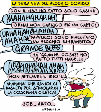 Copertina di La vignetta di Natangelo