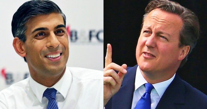 Gran Bretagna, così Sunak riesuma Cameron per provare a salvare il “Titanic dei conservatori”