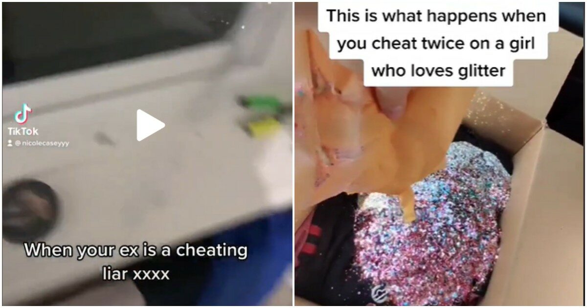 Scoprire o vendicare l’infedeltà del partner usando i glitter: è la nuova (assurda) moda di Tik Tok