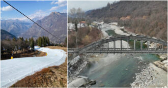 Copertina di L’acqua sottratta al fiume Sesia e pompata a monte per innevare una pista da sci a bassa quota: il progetto dell’Alpe di Mera che si scontra coi cambiamenti climatici