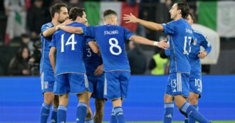 Copertina di Italia, superata la pratica Macedonia (5-2): per andare agli Europei basterà non perdere lunedì contro l’Ucraina
