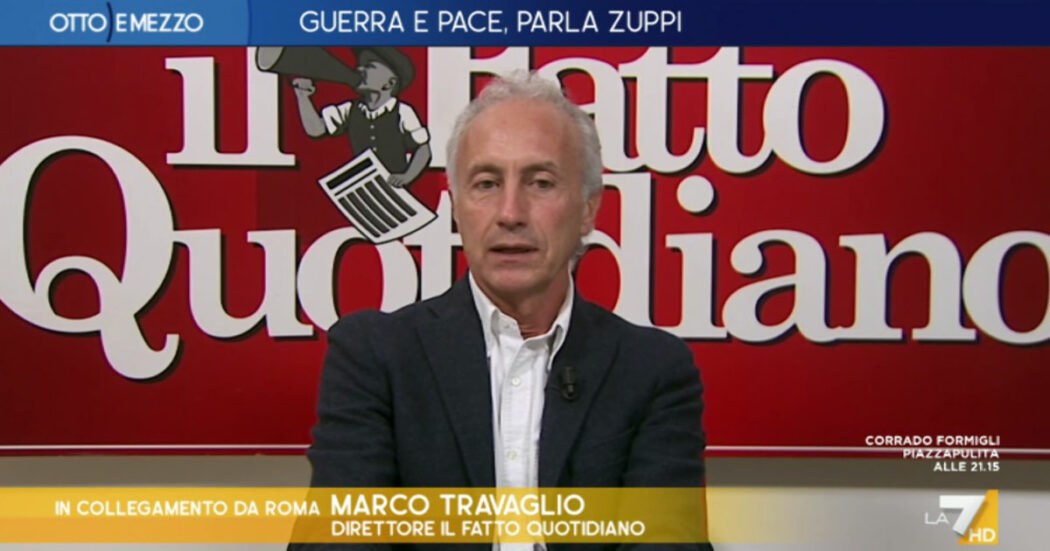 Israele, Travaglio a La7: “Non si combatte Hamas coi carri armati negli ospedali. Ucraina? I pacifisti hanno dimostrato di avere ragione”