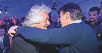 Copertina di Roma, evento  M5S su IA:    “Va  governata” Show di Grillo, parla con l’avatar di Conte