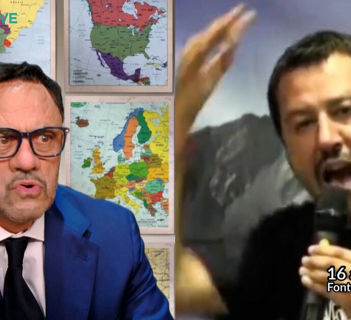 Crozza-Salvini e il vecchio video in cui invoca “tre giorni di blocco totale”: “Questo signore lo mandiamo in Islanda…ah sono io?”